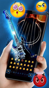 اسکرین شات برنامه Rock Guitar Keyboard 🎸 5