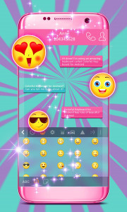 اسکرین شات برنامه Colorful Keyboard For Android 2