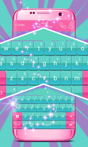 اسکرین شات برنامه Colorful Keyboard For Android 3