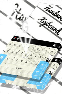اسکرین شات برنامه Handwriting Keyboard Theme 3
