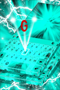 اسکرین شات برنامه Luminous Keyboard 1