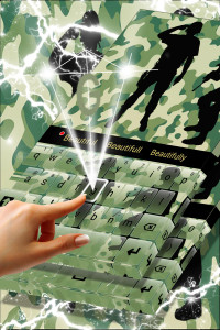 اسکرین شات برنامه Army Keyboard 2