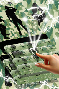 اسکرین شات برنامه Army Keyboard 3