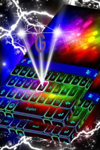 اسکرین شات برنامه Color Theme Keyboard 1