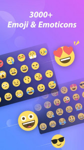 اسکرین شات 4 برنامه GO Keyboard Pro - Emoji, GIF,