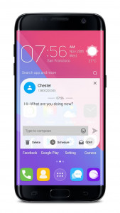 اسکرین شات برنامه GO SMS Pro - Messenger, Free Themes, Emoji 4
