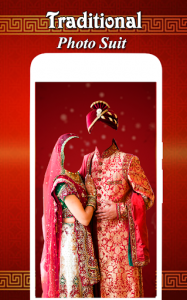 اسکرین شات برنامه Couple Traditional Photo Suits 5