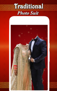 اسکرین شات برنامه Couple Traditional Photo Suits 3