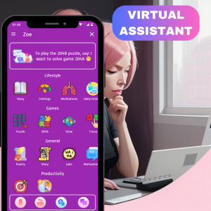 اسکرین شات برنامه Personal assistant & AI friend 1