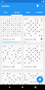 اسکرین شات بازی Material Sudoku 3