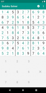 اسکرین شات بازی Sudoku Solver 2