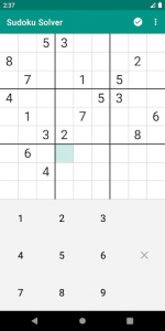 اسکرین شات بازی Sudoku Solver 1