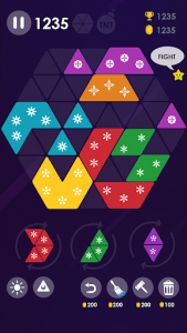 اسکرین شات بازی Make Turbo Hexa Puzzle 1