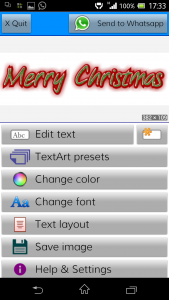 اسکرین شات برنامه TextArt: Cool Text creator 1