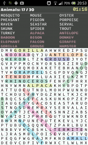 اسکرین شات بازی Word Search 2