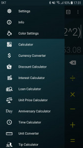 اسکرین شات 1 برنامه Multi Calculator