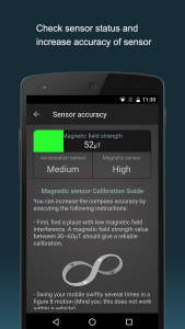 اسکرین شات 3 برنامه Compass Level & GPS