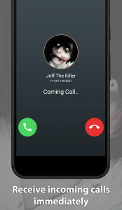اسکرین شات برنامه Jeff The Killer Video Call 2