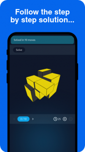 اسکرین شات بازی Cube Solver 3