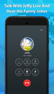 اسکرین شات برنامه Funny Jeffy Fake Chat And Video Call 3