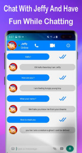 اسکرین شات برنامه Call Jeffy Real Voice -Simulated Video + Chat 2020 2