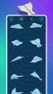 اسکرین شات 3 برنامه Origami Flying Paper Airplanes