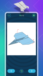 اسکرین شات 7 برنامه Origami Flying Paper Airplanes