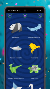 اسکرین شات 2 برنامه Big Origami Guides Collection