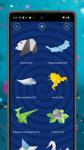 اسکرین شات برنامه Big Origami Guides Collection 2