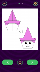 اسکرین شات 7 برنامه Origami Halloween From Paper