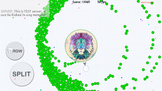 اسکرین شات 2 بازی Blob.io - Multiplayer io games