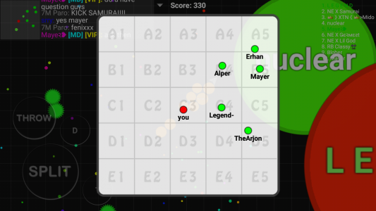 اسکرین شات بازی Blob.io - Multiplayer io games 5