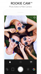 اسکرین شات 1 برنامه Rookie Cam - Photo Editor