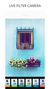 اسکرین شات 2 برنامه Rookie Cam - Photo Editor