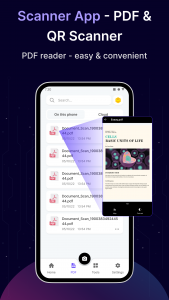 اسکرین شات برنامه Scanner App - PDF & QR Scanner 7