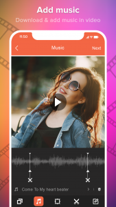 اسکرین شات برنامه Photo + Music = Video 3