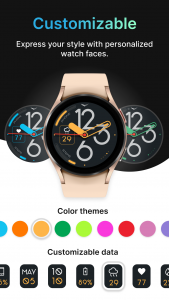 اسکرین شات برنامه Facer Watch Faces 5