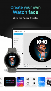 اسکرین شات 7 برنامه Facer Watch Faces