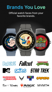 اسکرین شات 2 برنامه Facer Watch Faces