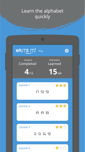 اسکرین شات 2 بازی Write It! Thai