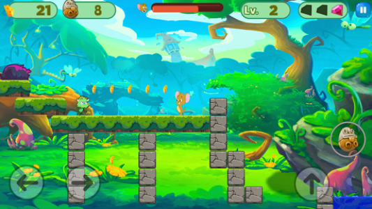 اسکرین شات بازی Jerry Run Jungle Adventure 2020 5