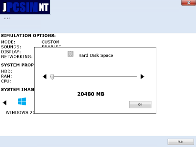 اسکرین شات برنامه JPCSIM NT - Server Simulator 1
