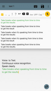 اسکرین شات برنامه Voice to Text Text to Voice 2