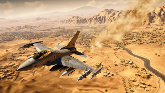 اسکرین شات بازی Air Force Surgical Strike War 8