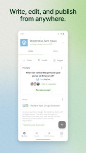 اسکرین شات 2 برنامه Jetpack – Website Builder