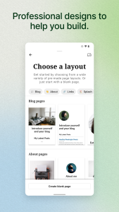 اسکرین شات 6 برنامه Jetpack – Website Builder