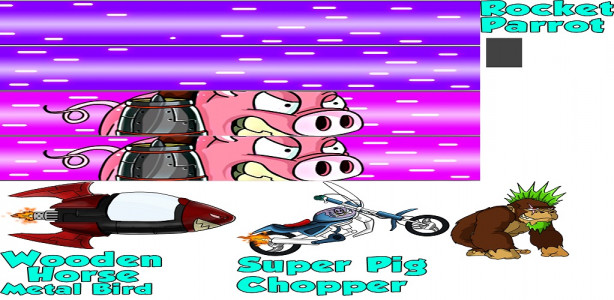 اسکرین شات بازی Jet Pack Pig 4