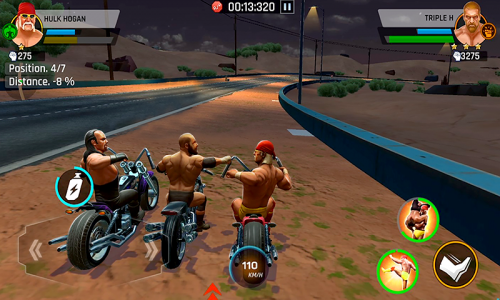 اسکرین شات بازی WWE Racing Showdown 1