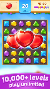 اسکرین شات بازی Jewel Town - Match 3 Levels 1