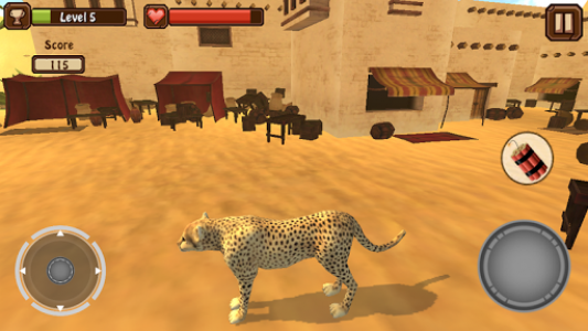 اسکرین شات بازی Cheetah Revenge Simulator 3D 6
